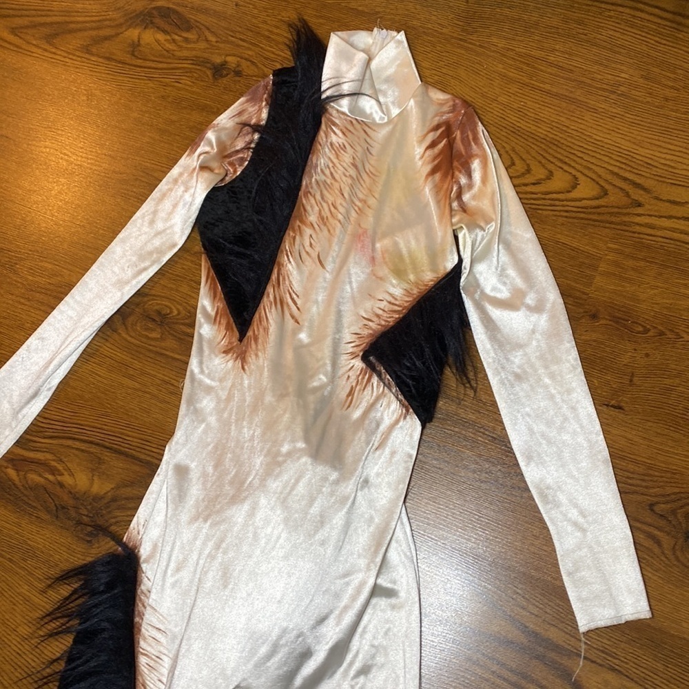 🌷Sexy Beast Shiny Bodysuit Costume🌷Halloween Jumpsuit - Picture 5 of 15